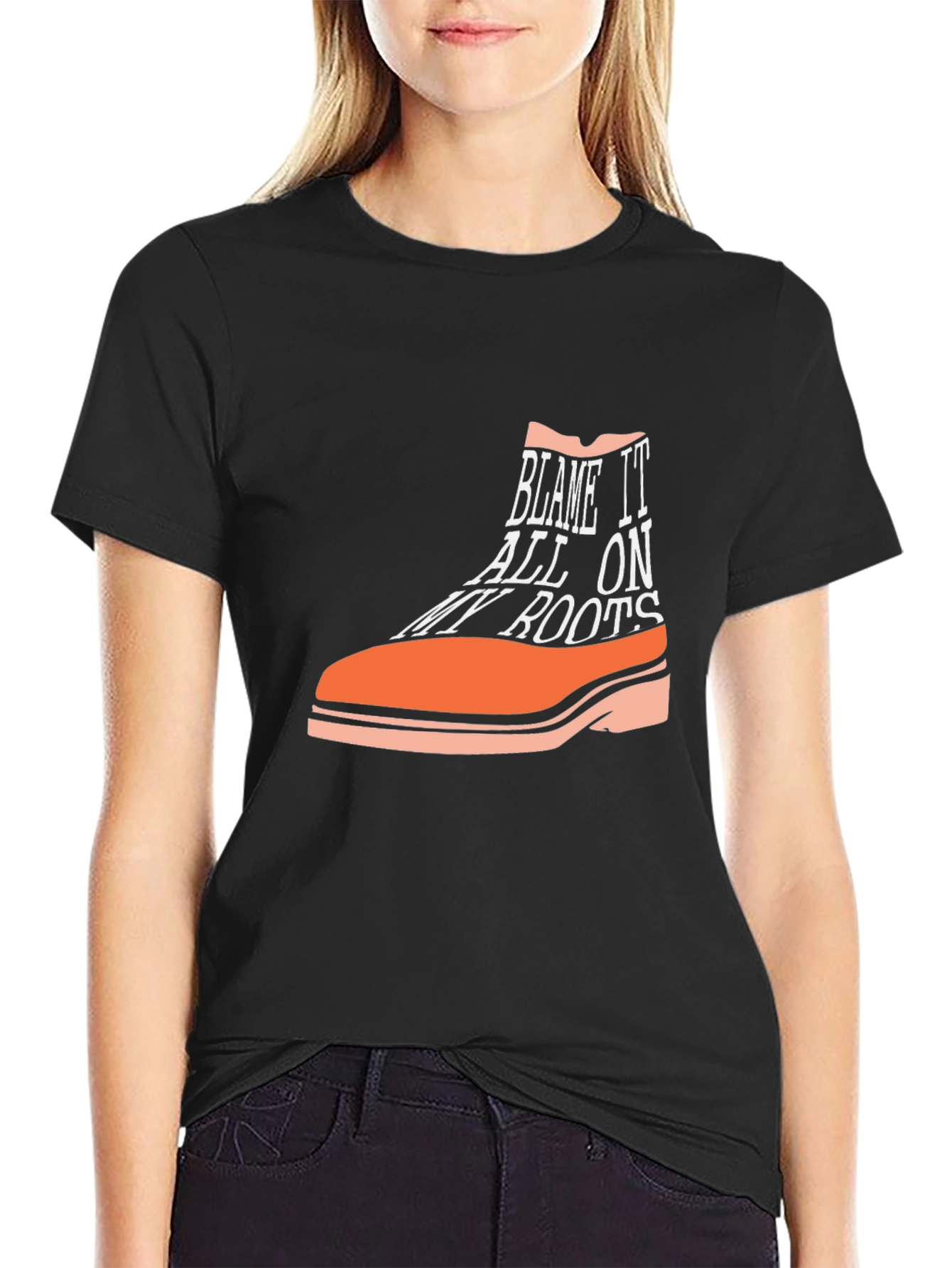 Blame It On My Boots Graphic Tee