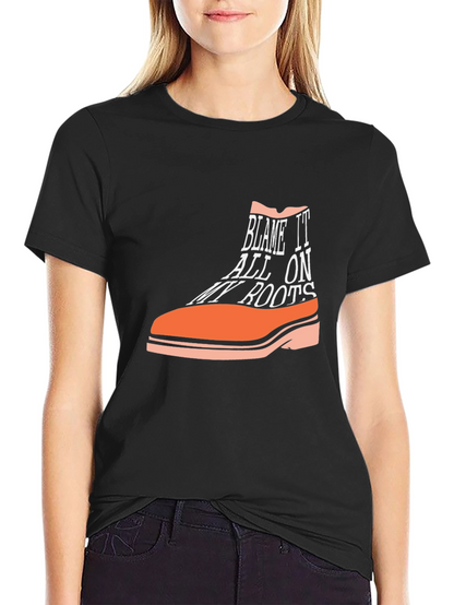 Blame It On My Boots Graphic Tee