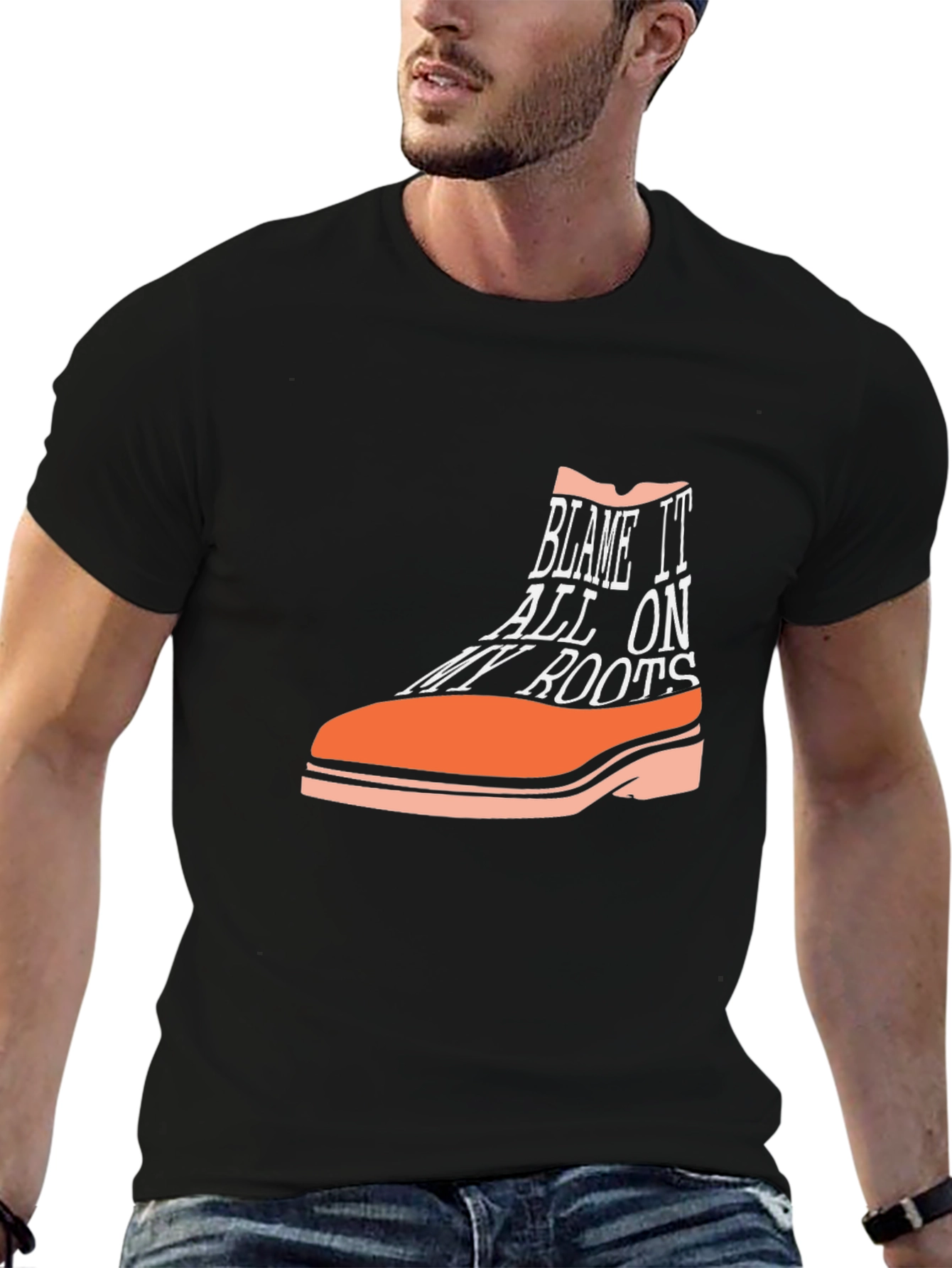 Blame It On My Boots Graphic Tee