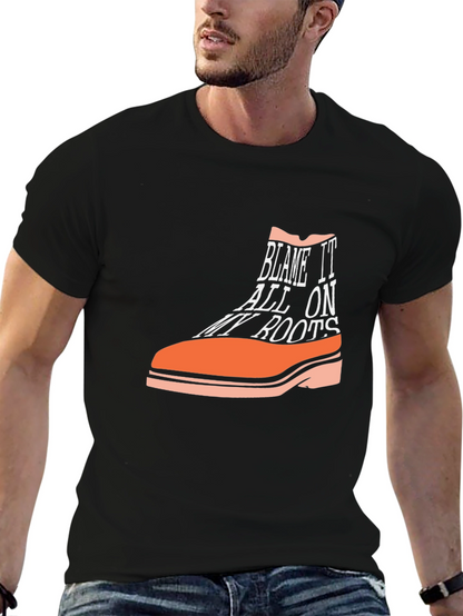 Blame It On My Boots Graphic Tee