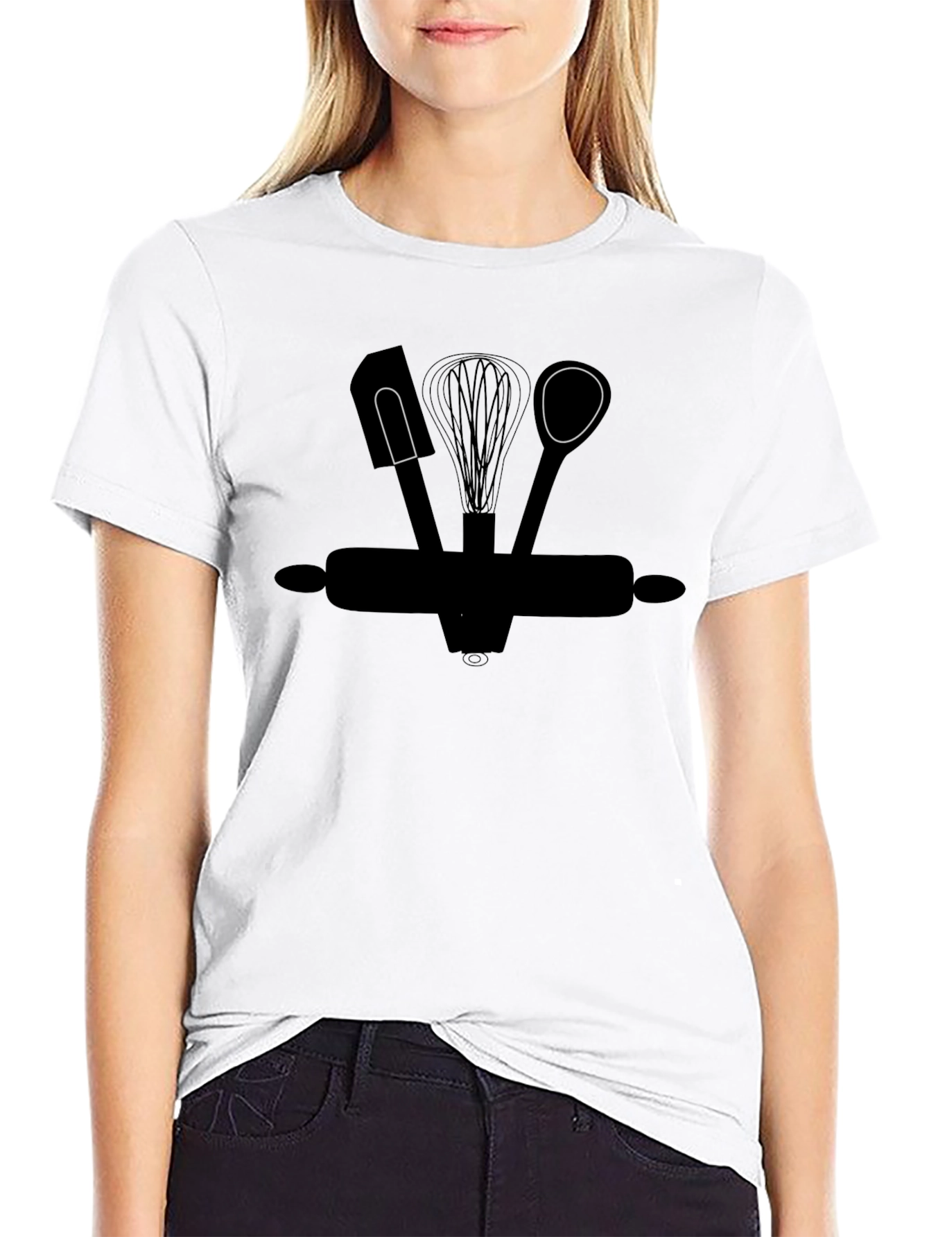 Bakers Kit Graphic Tee - Baking Essentials T-Shirt