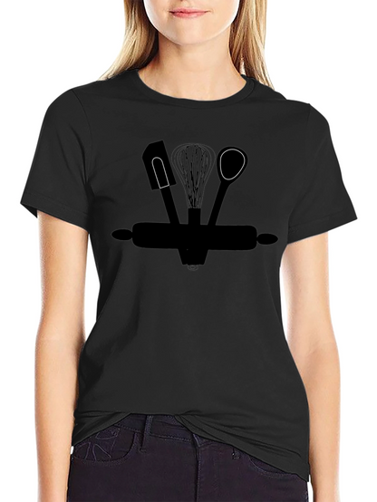 Bakers Kit Graphic Tee - Baking Essentials T-Shirt