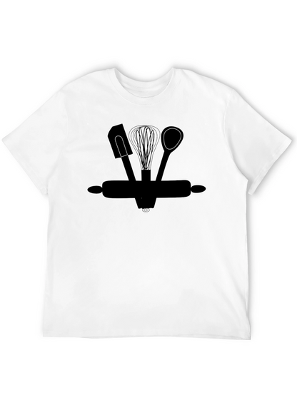 Bakers Kit Graphic Tee - Baking Essentials T-Shirt