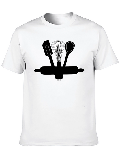 Bakers Kit Graphic Tee - Baking Essentials T-Shirt