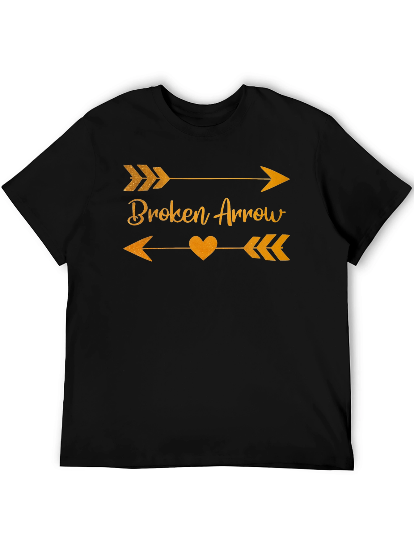 Broken Arrow Graphic Tee - Heart Design