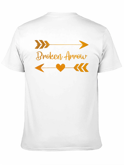 Broken Arrow Graphic Tee - Heart Design