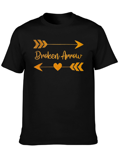 Broken Arrow Graphic Tee - Heart Design