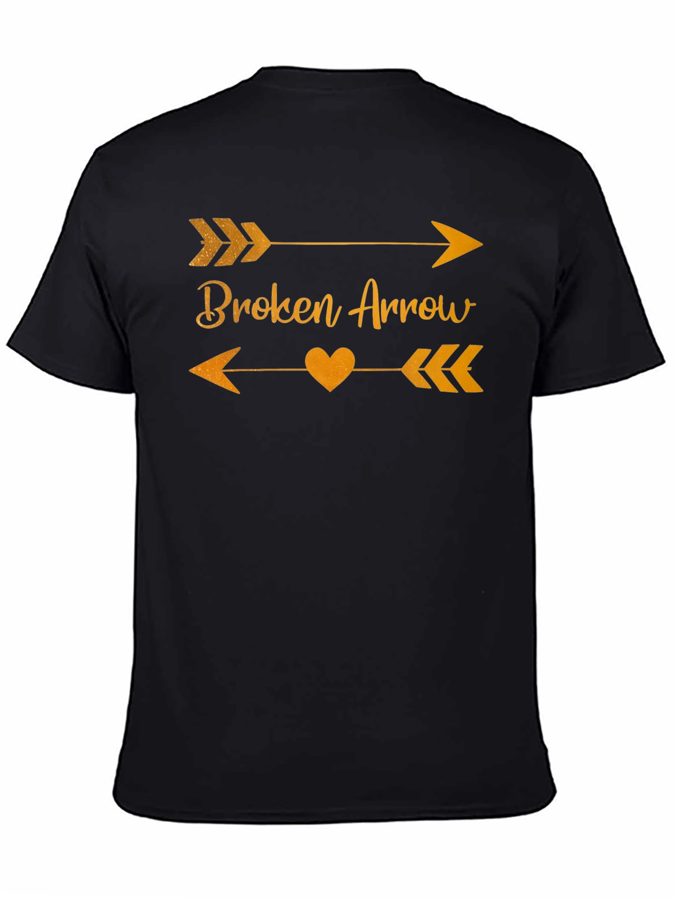 Broken Arrow Graphic Tee - Heart Design