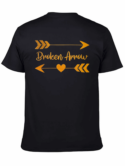 Broken Arrow Graphic Tee - Heart Design