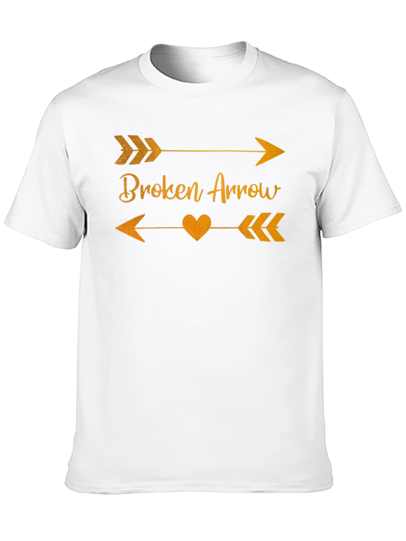 Broken Arrow Graphic Tee - Heart Design