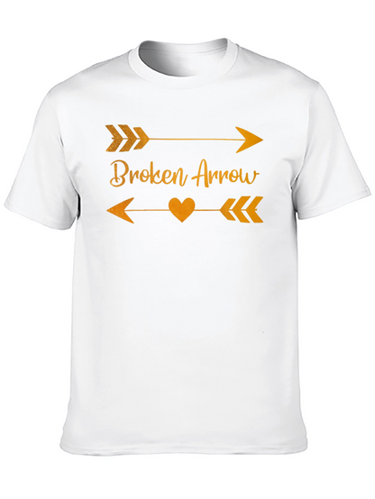 Broken Arrow Graphic Tee - Heart Design