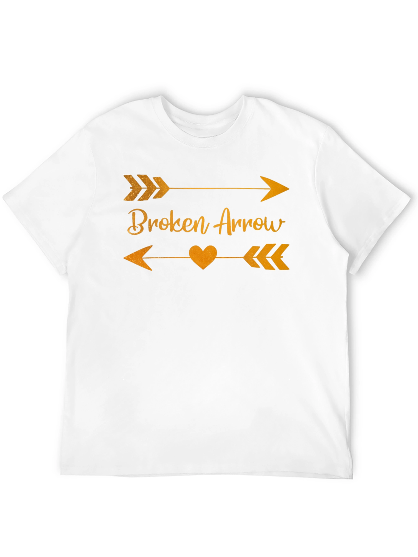 Broken Arrow Graphic Tee - Heart Design
