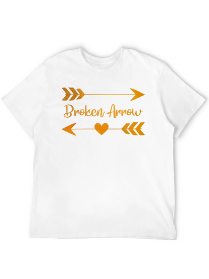 Broken Arrow Graphic Tee - Heart Design