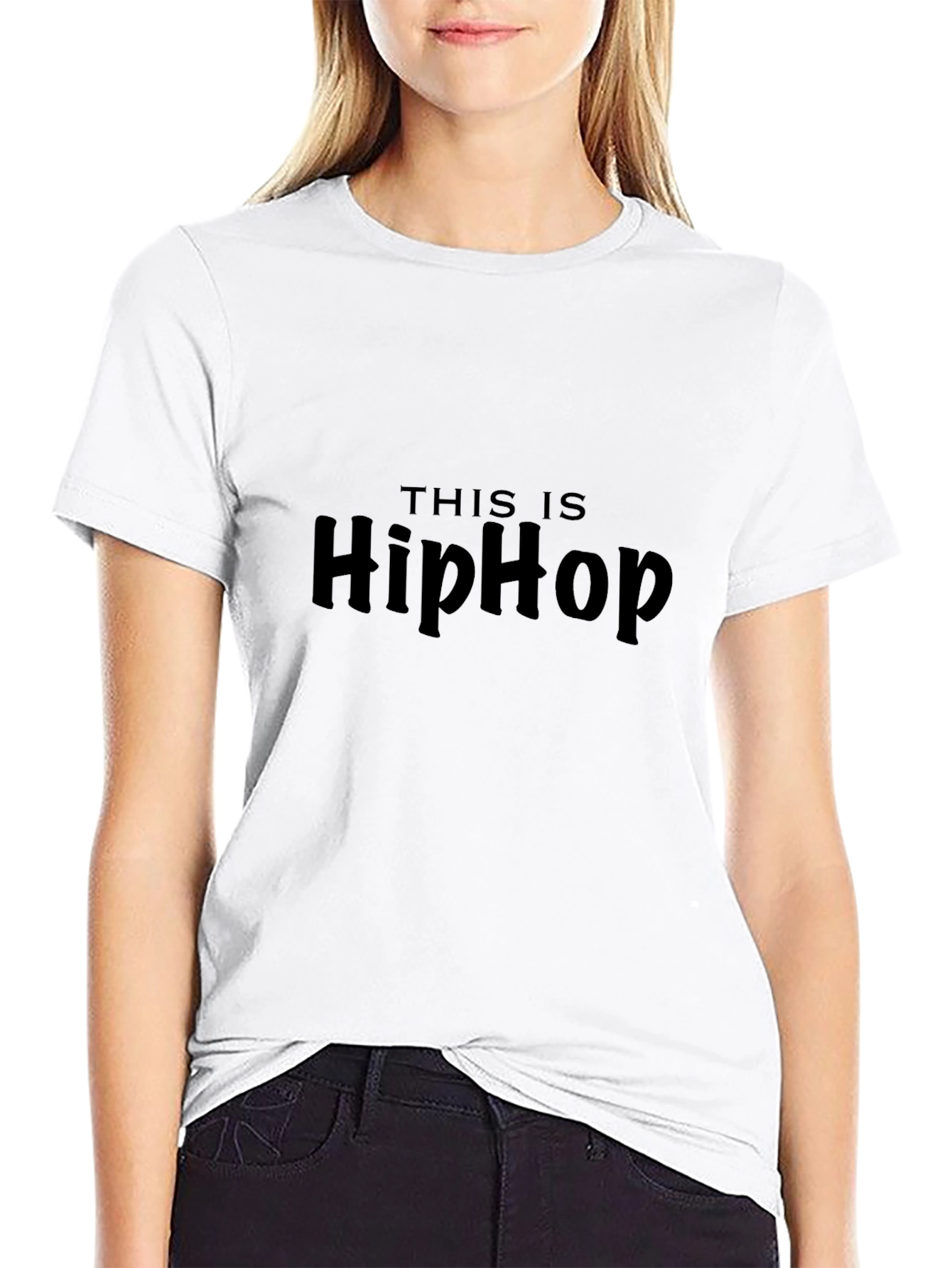 This is Hip Hop Black T-Shirt