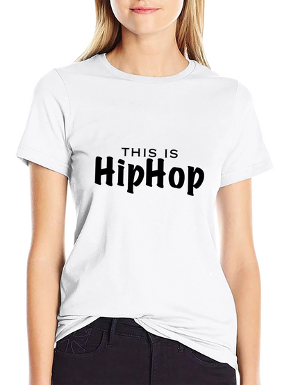 This is Hip Hop Black T-Shirt