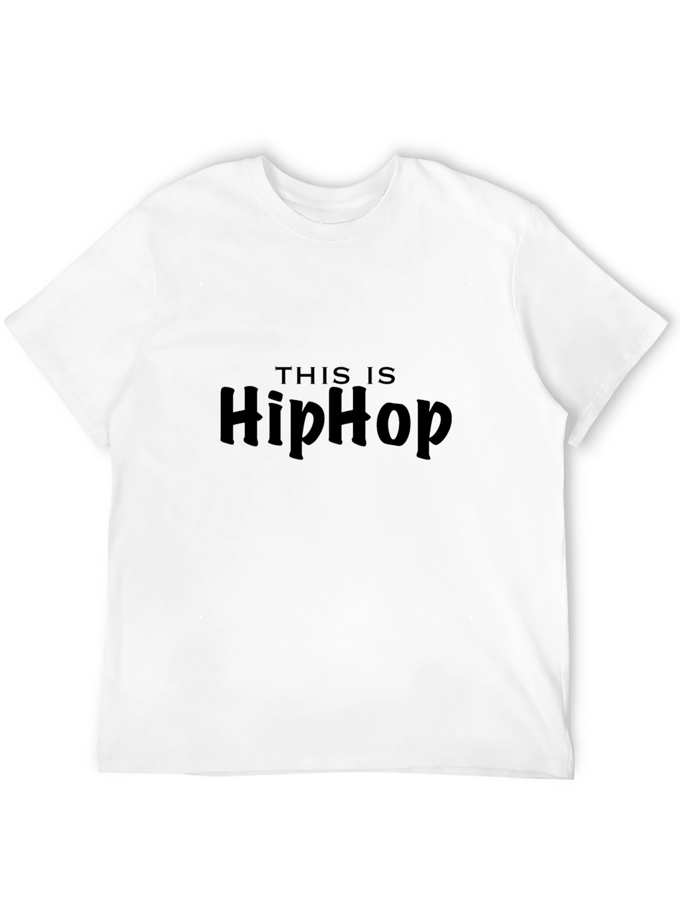 This is Hip Hop Black T-Shirt