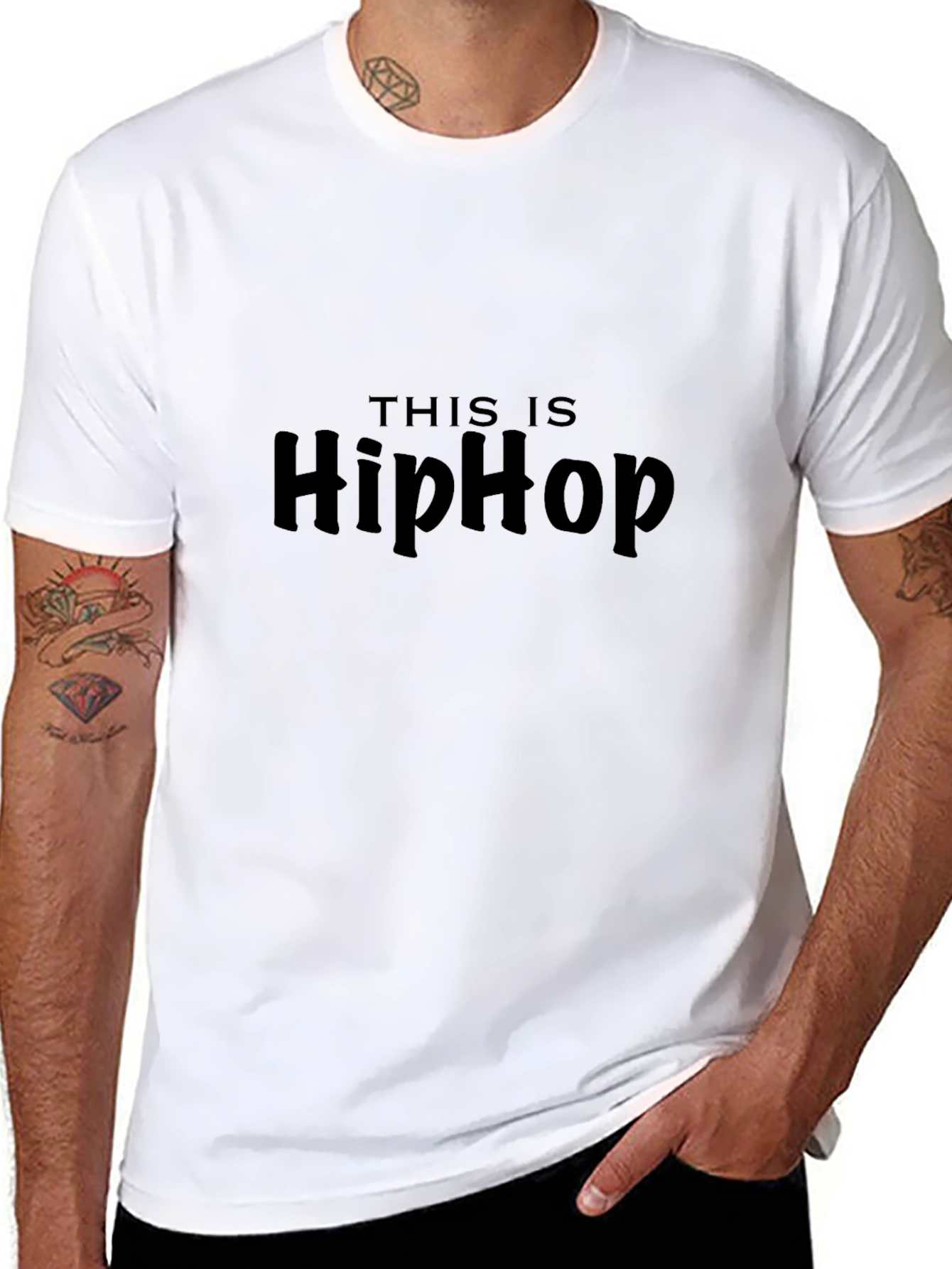 This is Hip Hop Black T-Shirt