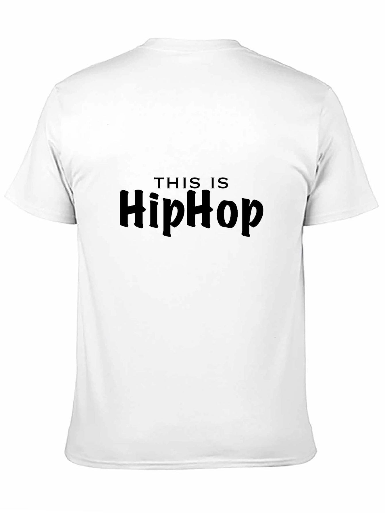 This is Hip Hop Black T-Shirt