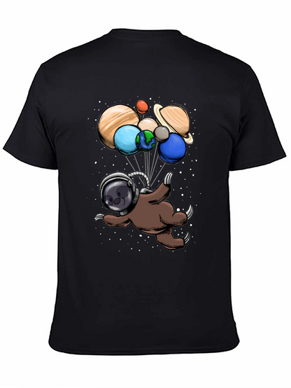 Astronaut Sloth Graphic T-Shirt