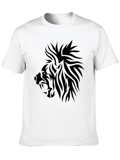 Black Lion Graphic Tee - Mens Short Sleeve