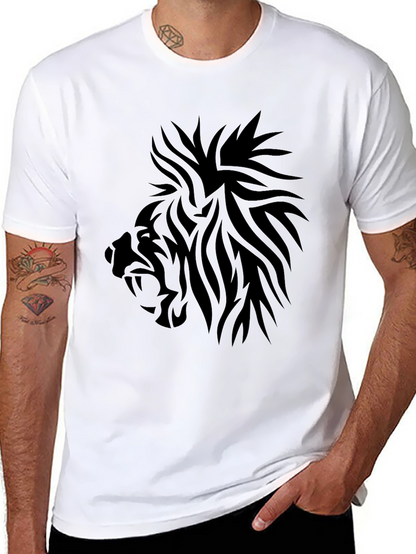 Black Lion Graphic Tee - Mens Short Sleeve