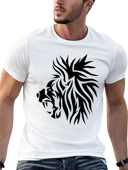 Black Lion Graphic Tee - Mens Short Sleeve