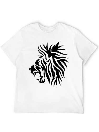 Black Lion Graphic Tee - Mens Short Sleeve