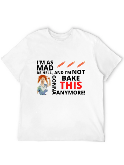Mad Baker T-Shirt - Funny Baking Tee