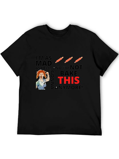 Mad Baker T-Shirt - Funny Baking Tee