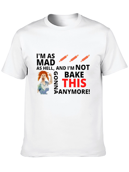 Mad Baker T-Shirt - Funny Baking Tee
