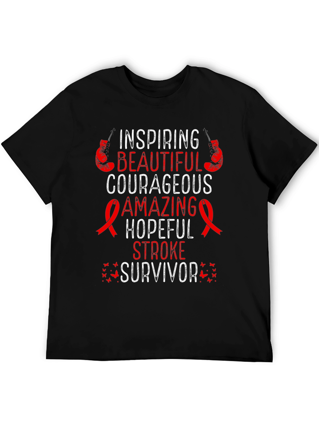 Stroke Survivor Inspiring Graphic T-Shirt