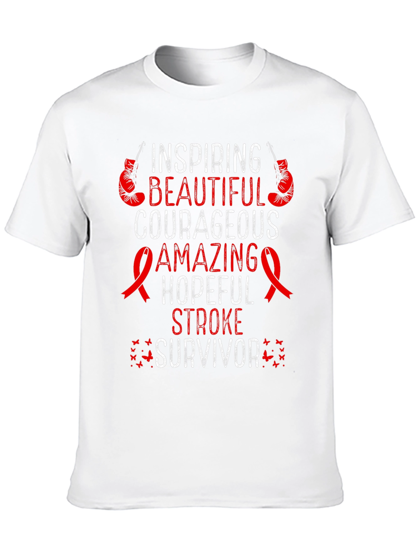 Stroke Survivor Inspiring Graphic T-Shirt