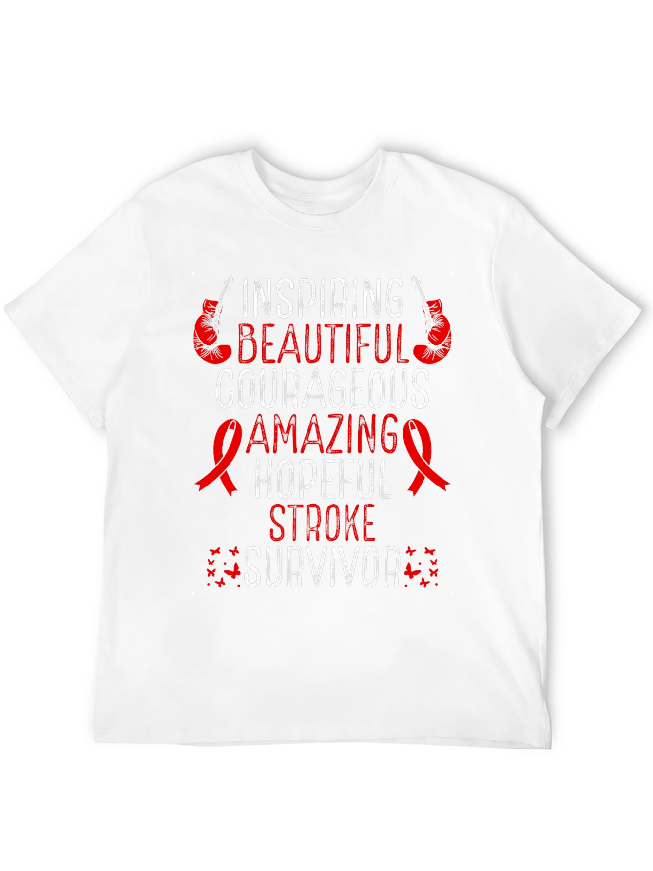 Stroke Survivor Inspiring Graphic T-Shirt