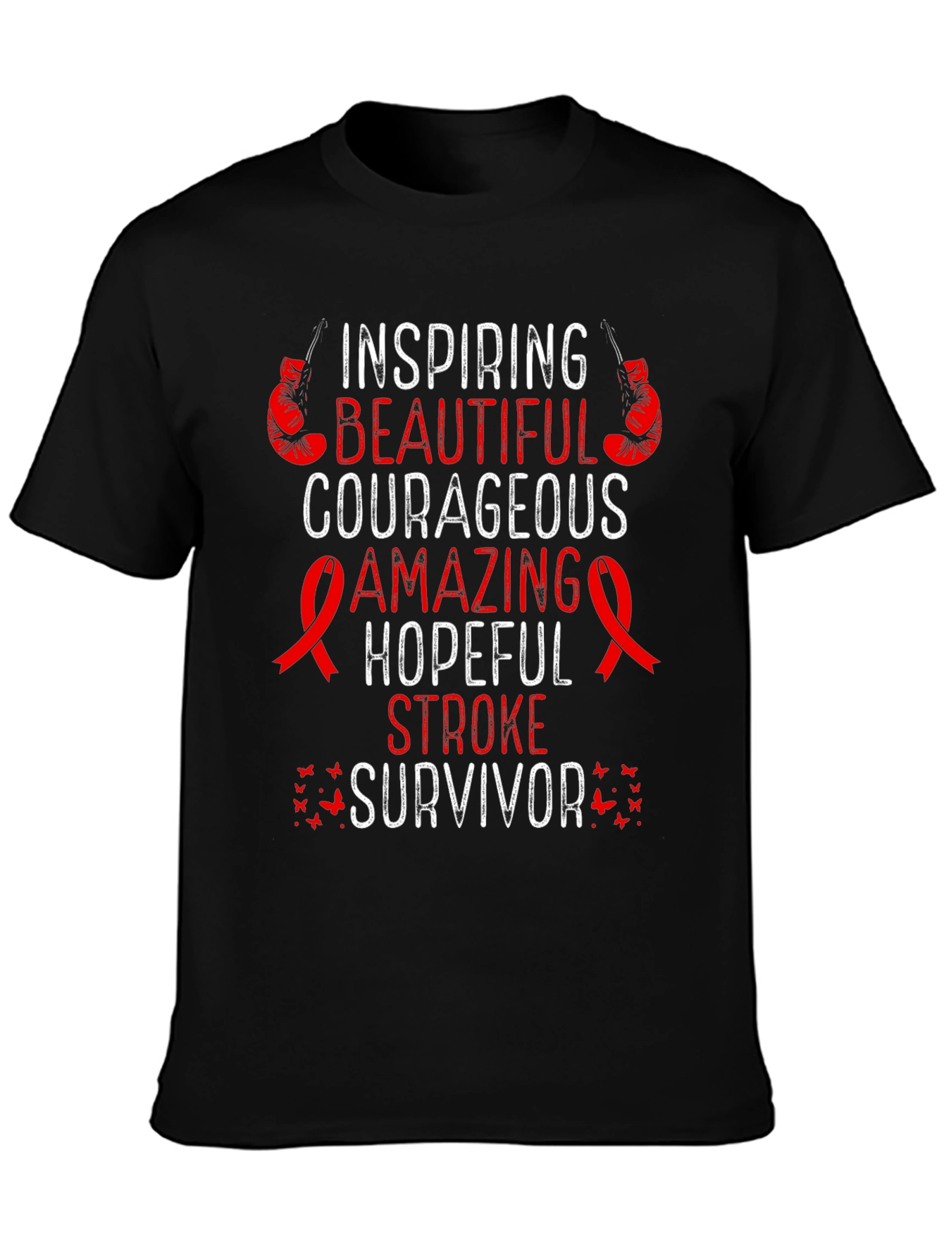 Stroke Survivor Inspiring Graphic T-Shirt