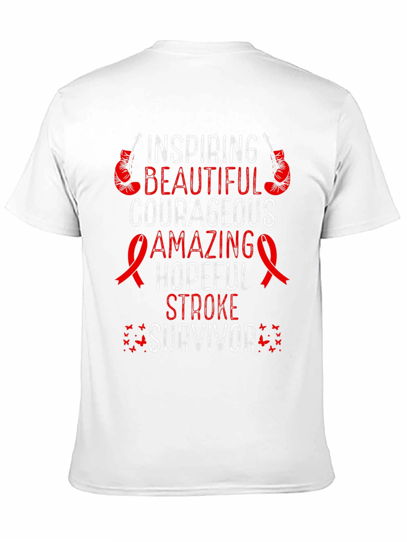 Stroke Survivor Inspiring Graphic T-Shirt