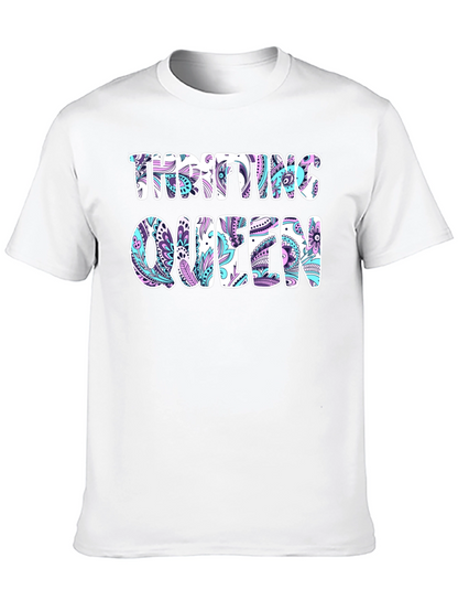 Thrifting Queen Black Graphic Tee