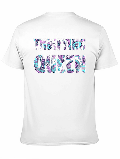 Thrifting Queen Black Graphic Tee