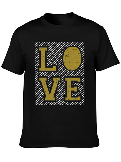 Love Graphic T-Shirt - Distressed Print