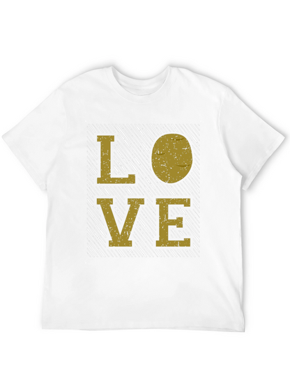 Love Graphic T-Shirt - Distressed Print