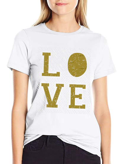 Love Graphic T-Shirt - Distressed Print