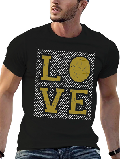 Love Graphic T-Shirt - Distressed Print