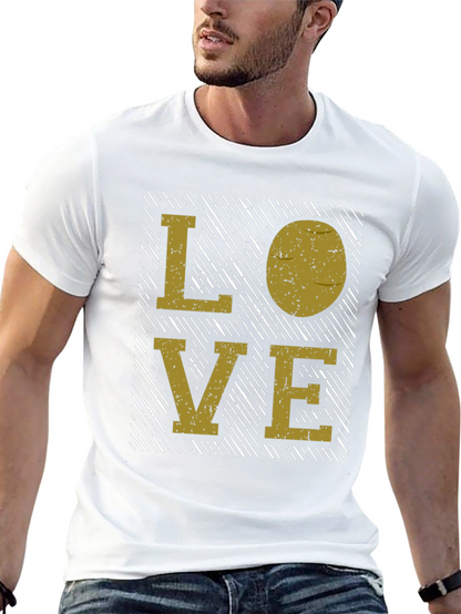 Love Graphic T-Shirt - Distressed Print
