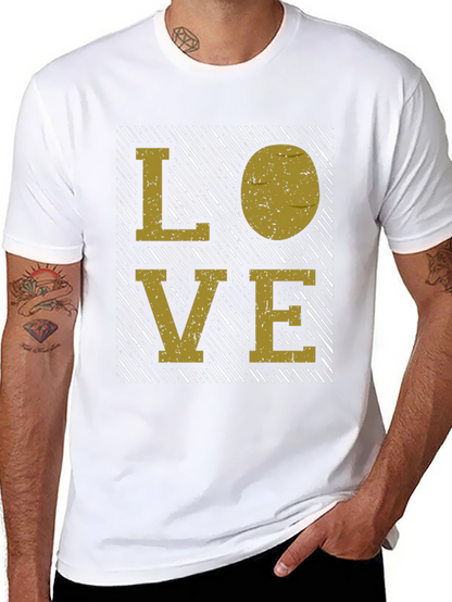 Love Graphic T-Shirt - Distressed Print