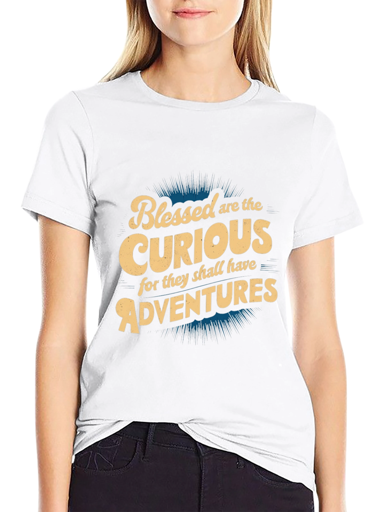 Blessed are the Curious T-Shirt - Adventure Seeker Tee