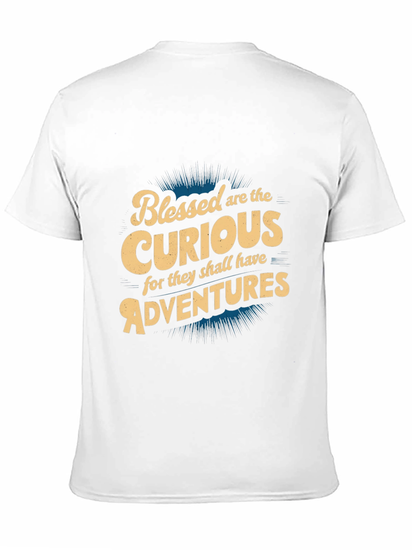 Blessed are the Curious T-Shirt - Adventure Seeker Tee