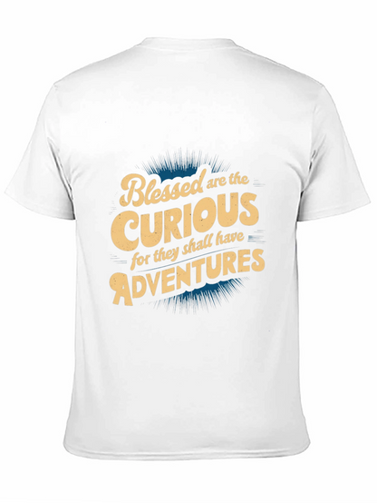 Blessed are the Curious T-Shirt - Adventure Seeker Tee