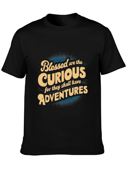 Blessed are the Curious T-Shirt - Adventure Seeker Tee