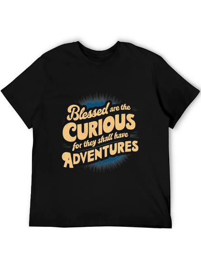 Blessed are the Curious T-Shirt - Adventure Seeker Tee