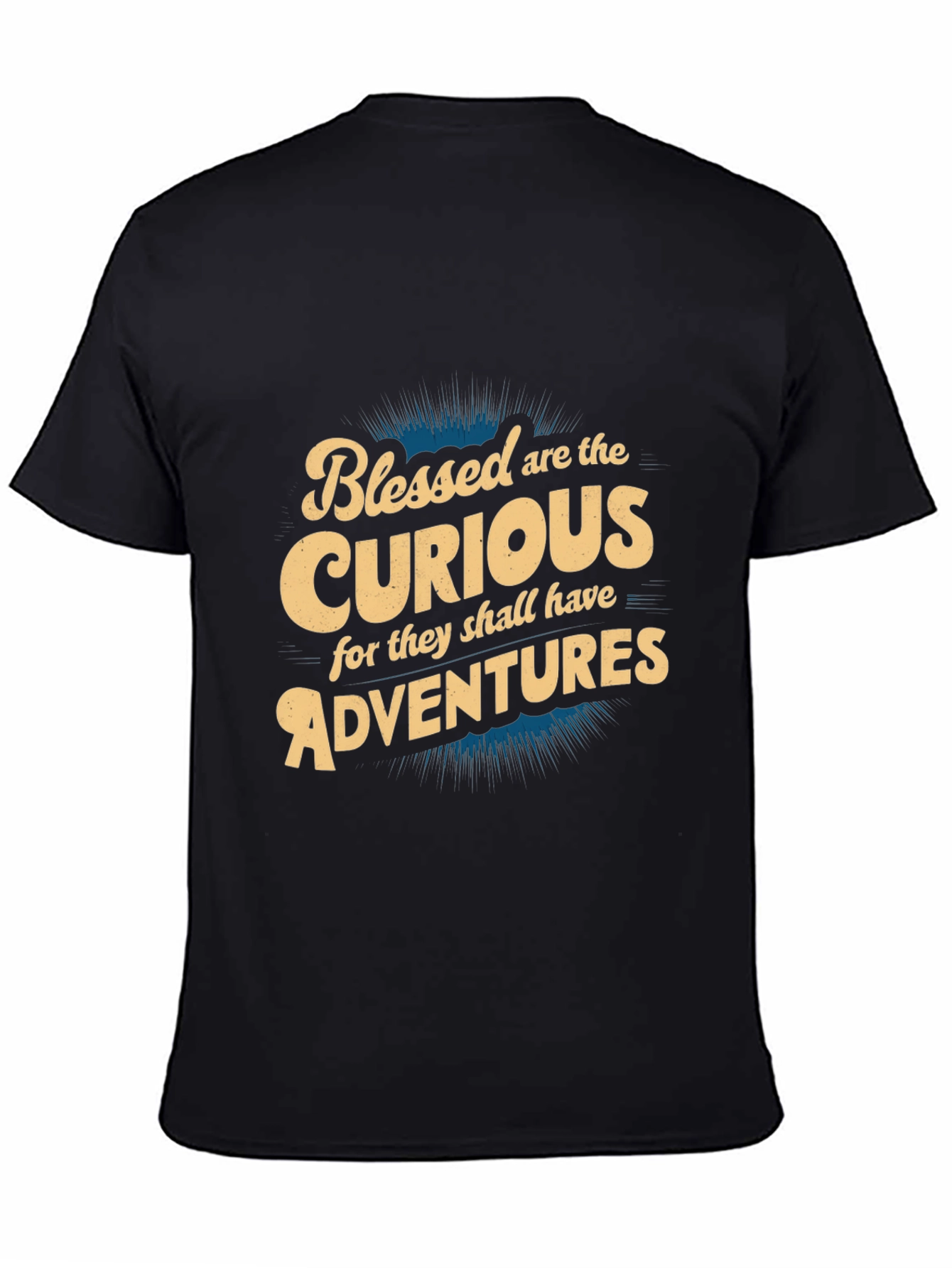 Blessed are the Curious T-Shirt - Adventure Seeker Tee