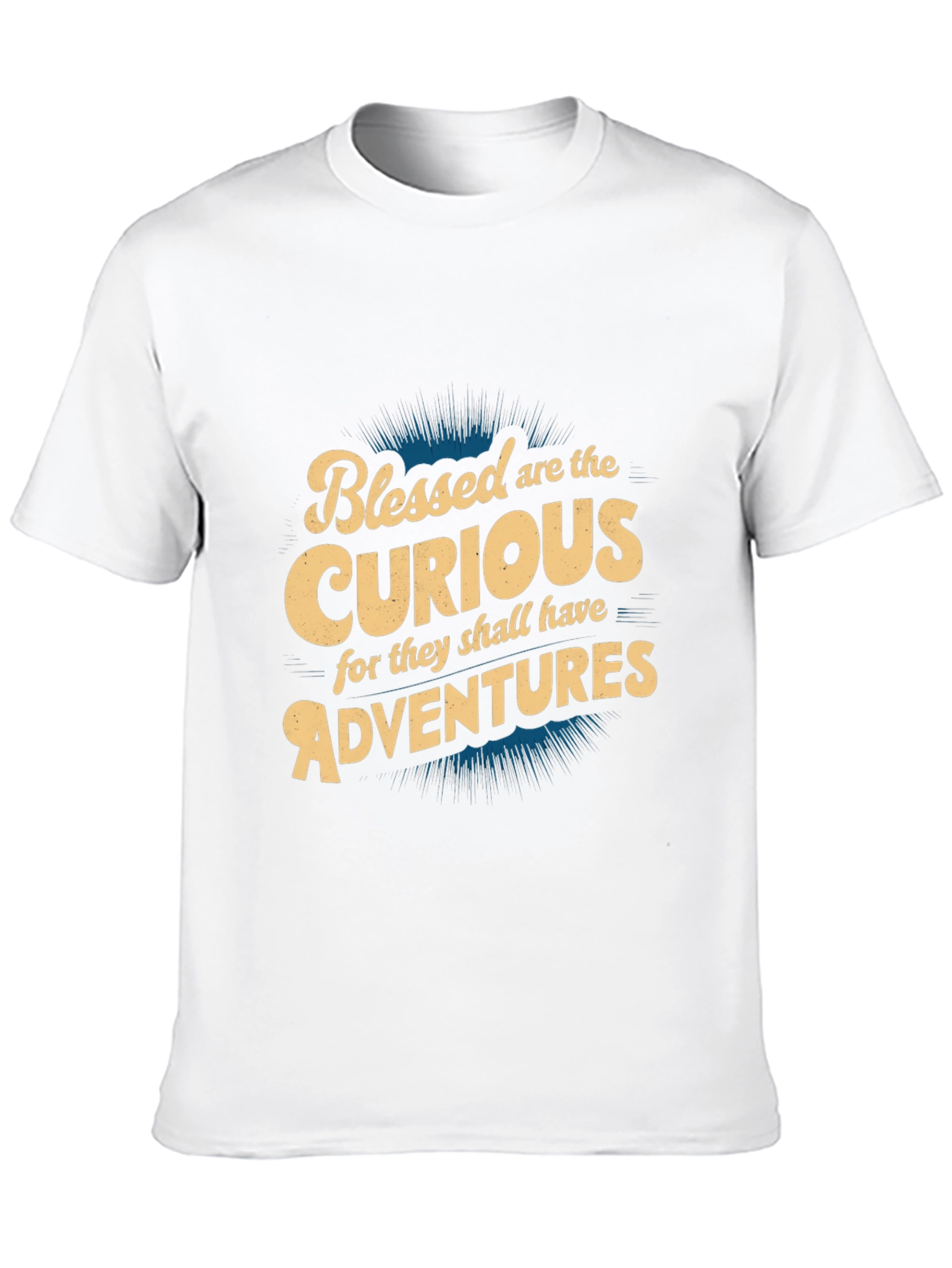 Blessed are the Curious T-Shirt - Adventure Seeker Tee